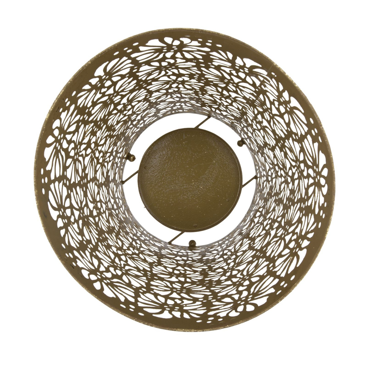 Kendra Home - Porta Ombrelli VKH331, Oro, 24x24x42 cm