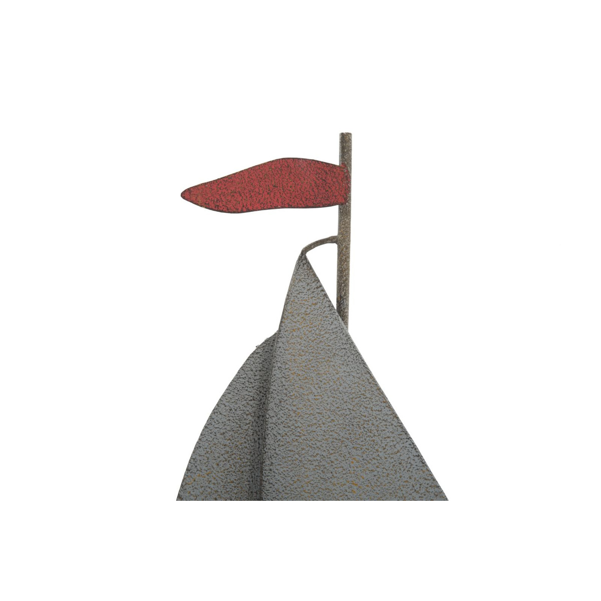 Kendra Home - Decorazione in Metallo 3D Barche 1, Multicolore, 114,5x3,5x62,5 cm