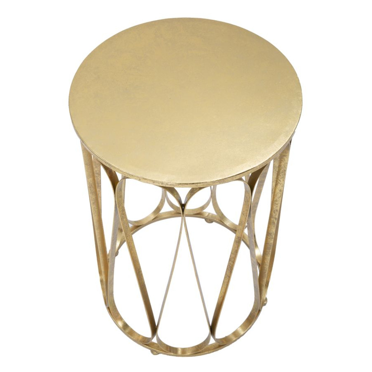 Kendra Home - Tavolino VKH520, Oro, 37x37x58 cm