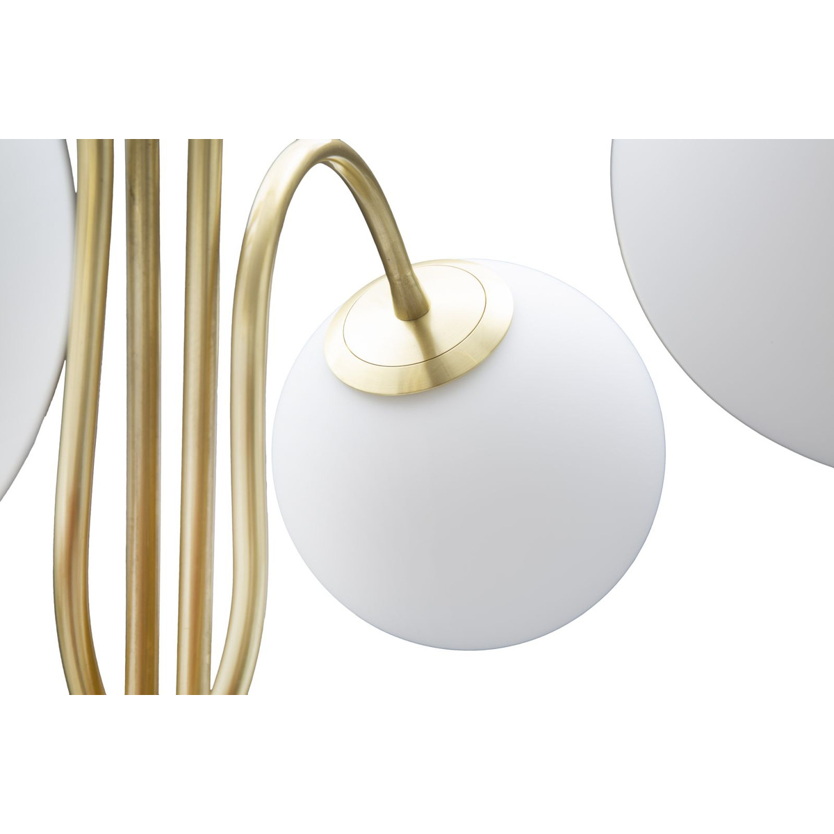 Kendra Home - Lampada da Terra VKH204, Oro, 54x54x176 cm