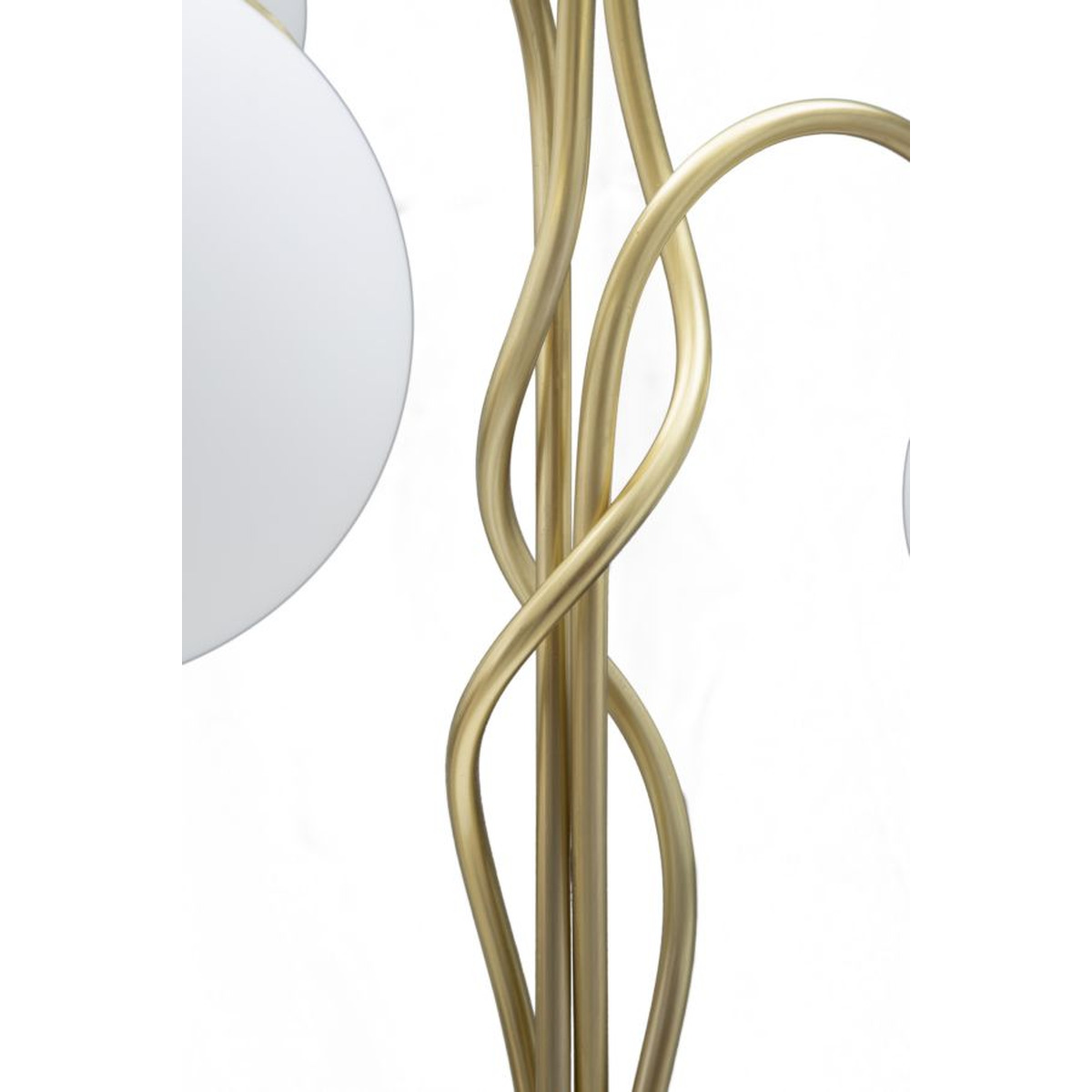 Kendra Home - Lampada da Terra VKH207, Oro, 53x53x74 cm