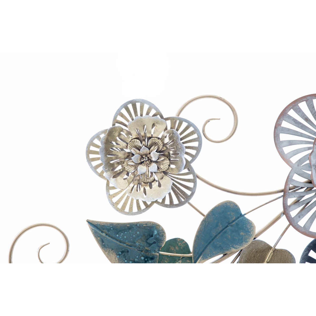 Kendra Home - Decorazione in Metallo 3D Farfalla 36, Multicolore, 118x43x58 cm