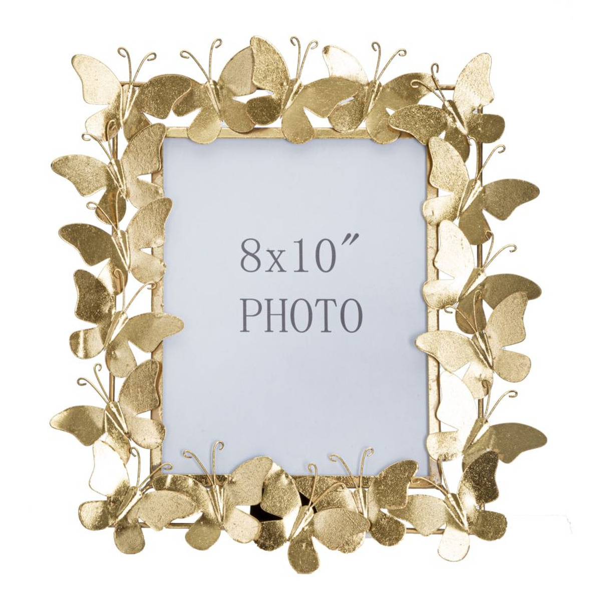 Kendra Home - Photo Frame Butterfly 23, Gold, 35x15x38 cm