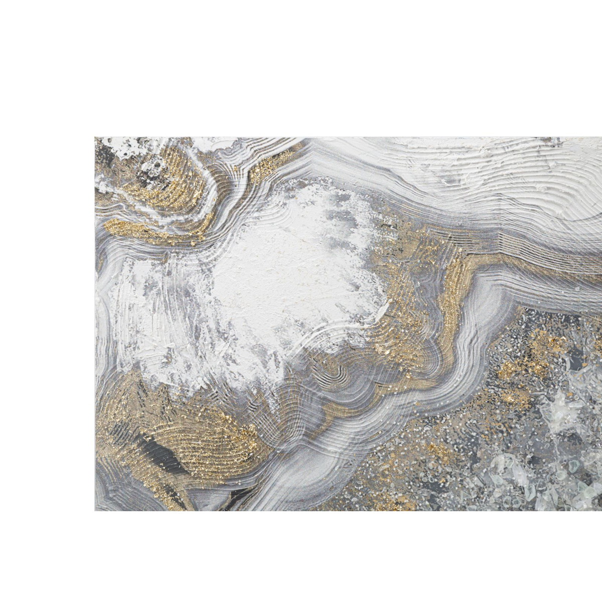 Kendra Home - Stampa su Tela Marmo 5, Multicolore, 120x3,8x60 cm