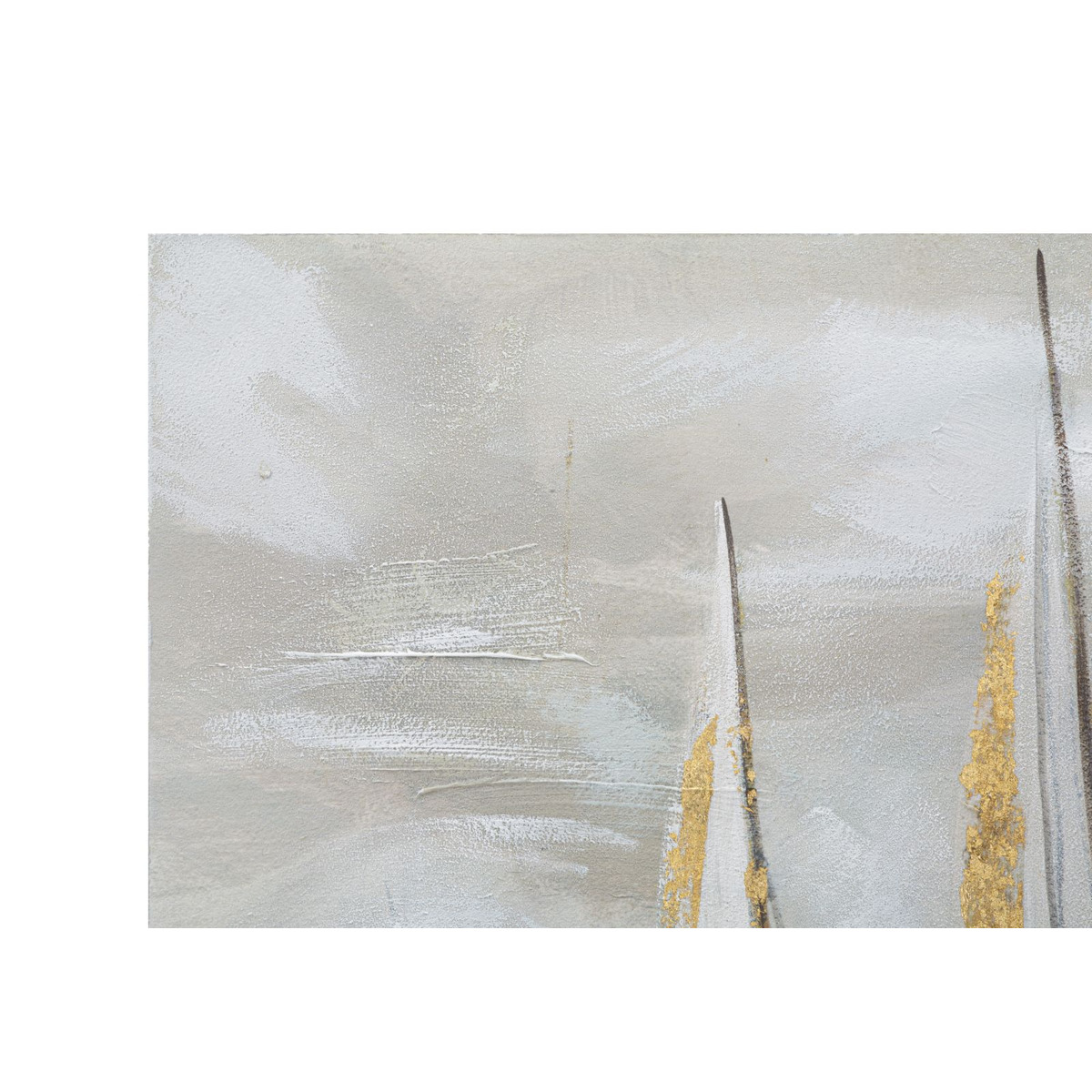 Kendra Home - Stampa su Tela Mare 3, Multicolore, 100x2,8x80 cm