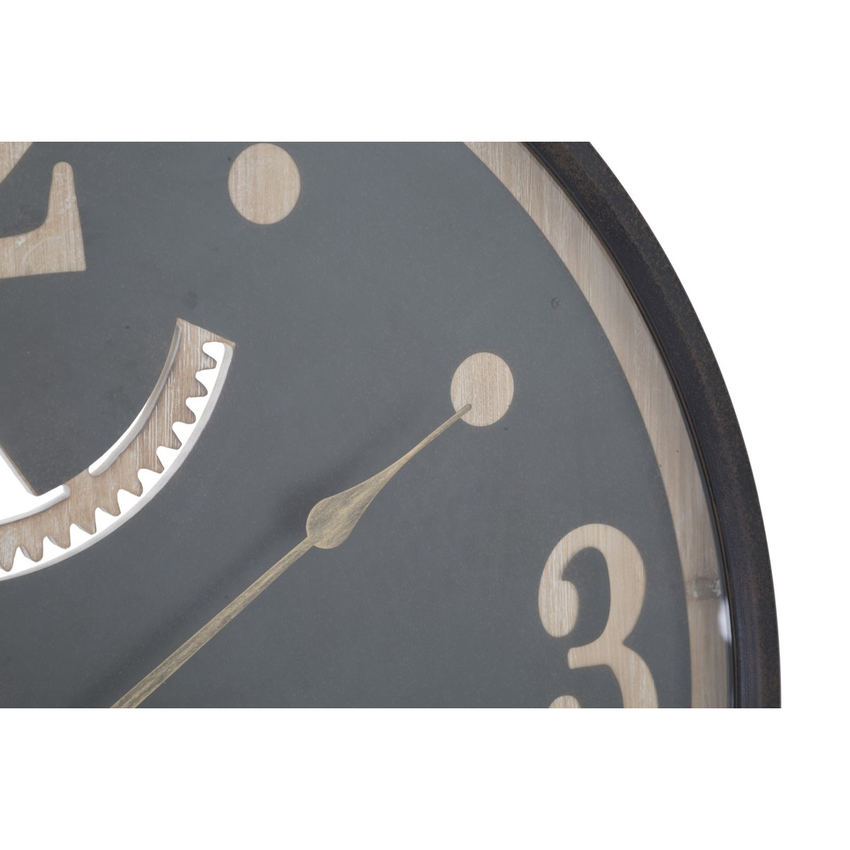 Kendra Home - Orologio da Parete VKH271, Grigio, 67x6,5x67 cm