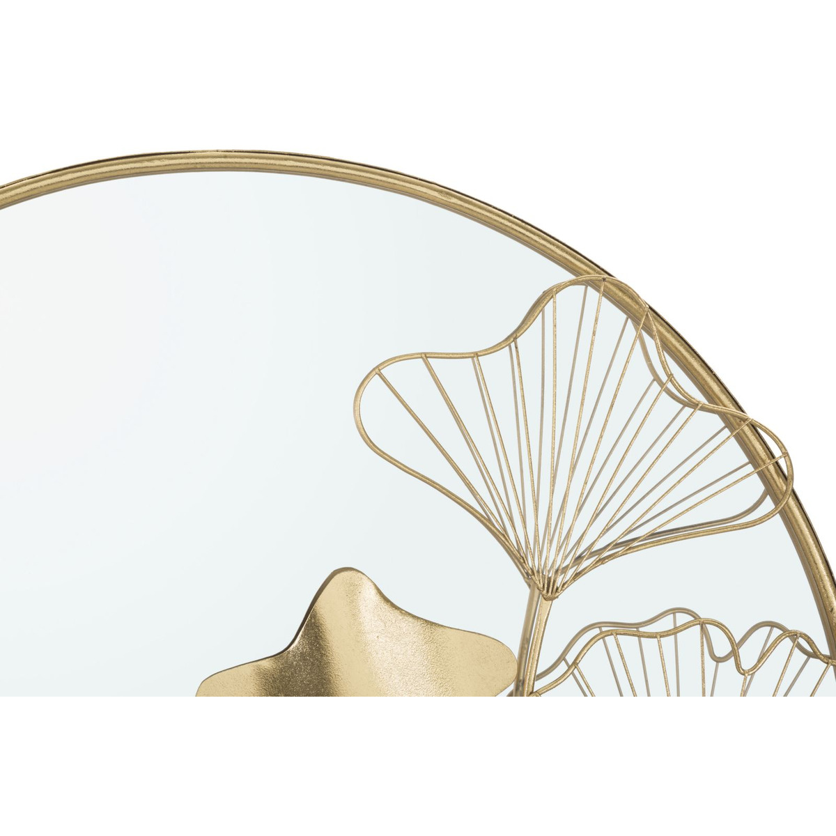 Kendra Home - Specchio con Cornice VKH490, Oro, 75x3,5x72 cm