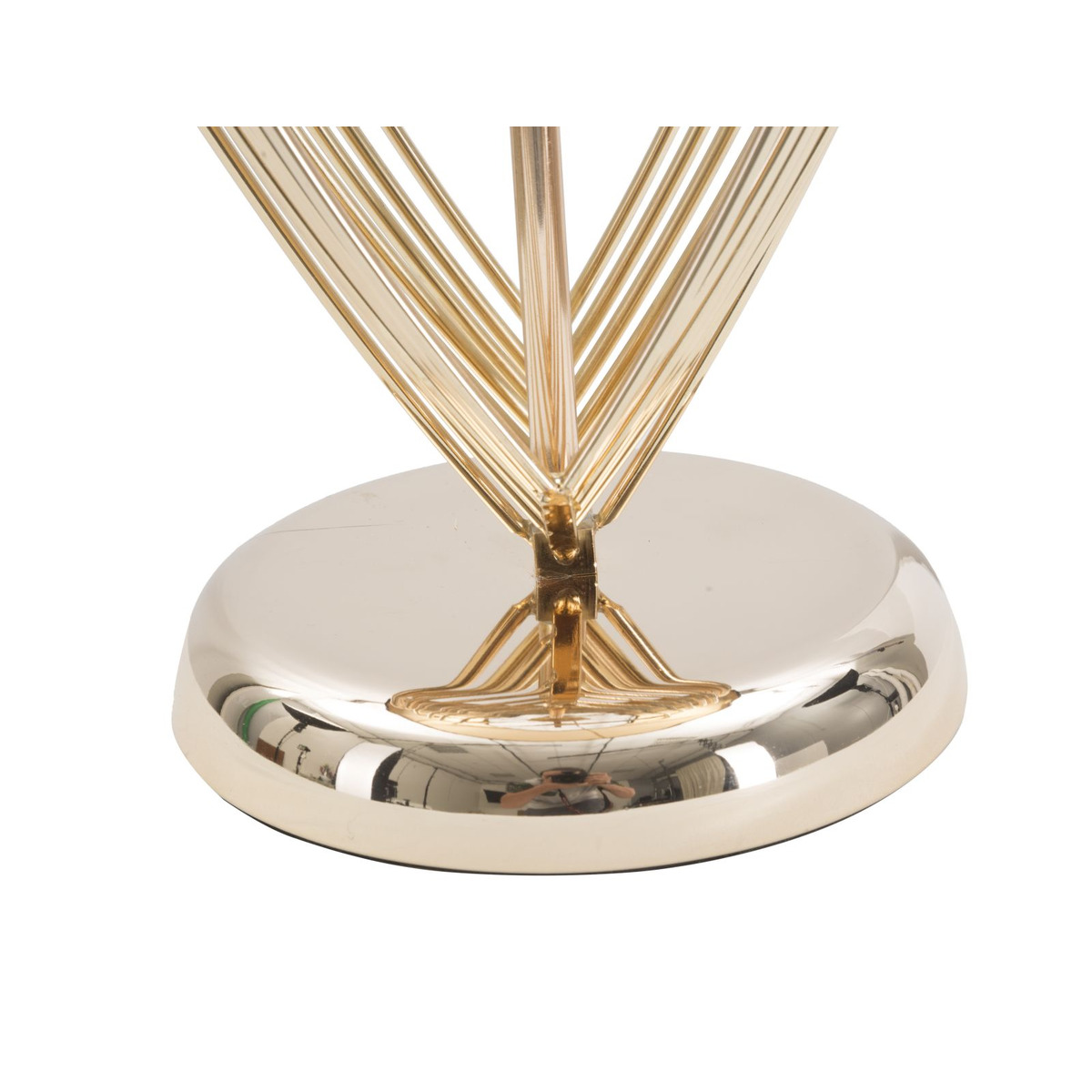 Kendra Home - Lampada da Tavolo VKH123, Nero, 32,5x32,5x53,5 cm