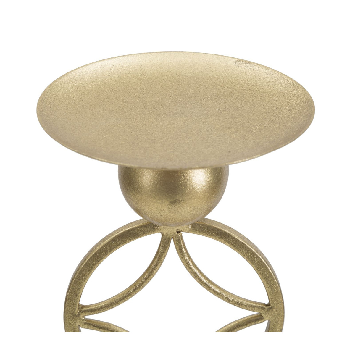 Kendra Home - Candle Holder VKH344, Gold, 10x10x32 cm