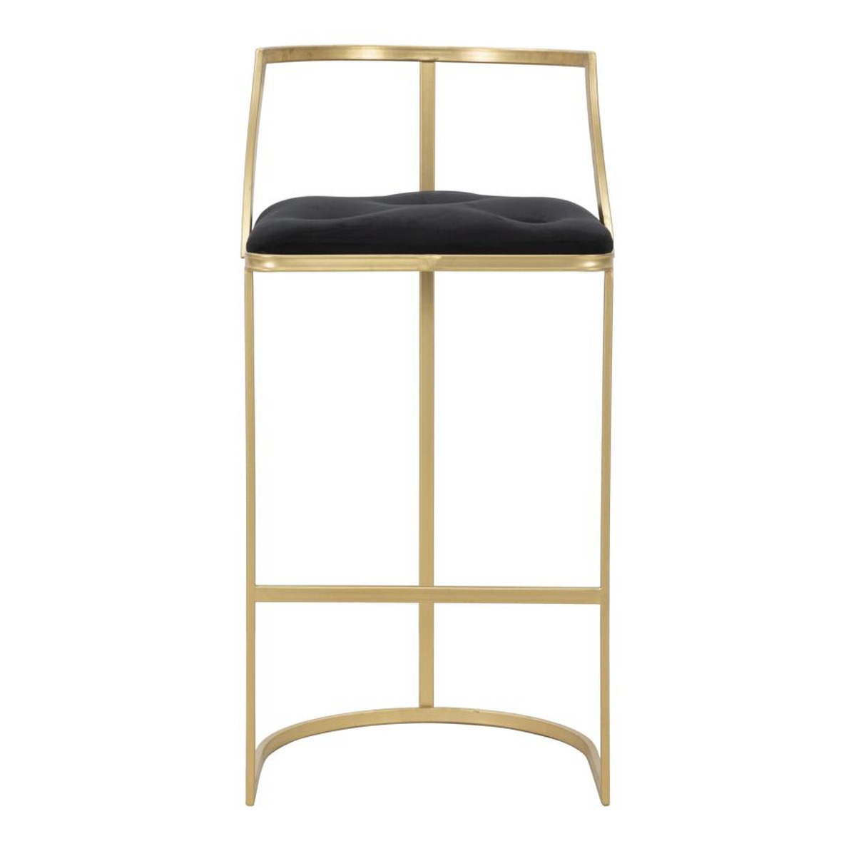 Kendra Home - Sgabello Alto VKH450, Oro, 45x45x90 cm