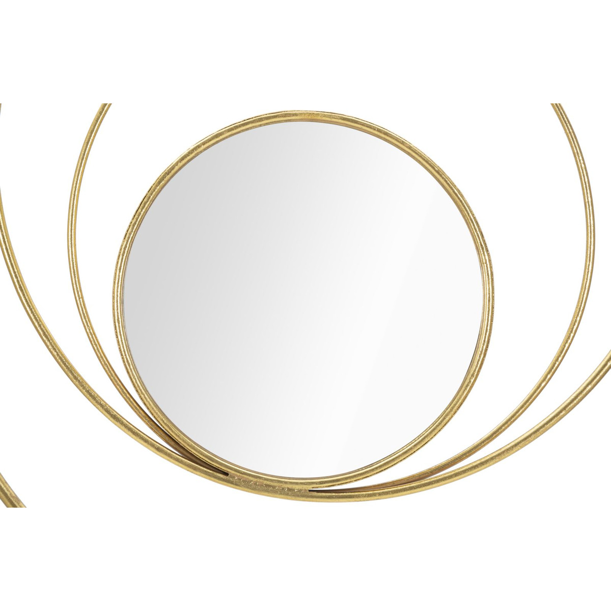 Kendra Home - Specchio con Cornice VKH500, Oro, 80x3,5x80 cm