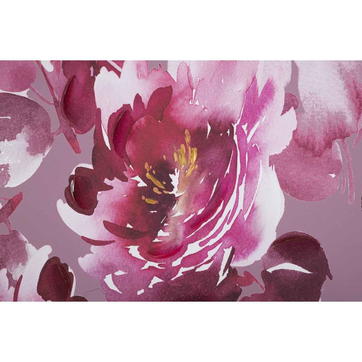 Kendra Home - Stampa su Tela Fiori 60, Multicolore, 80x3x120 cm