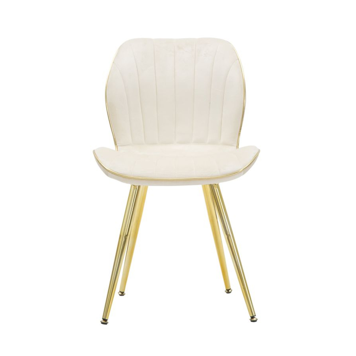 Kendra Home - Set di 2 Sedie VKH383, Beige, 46x58x77 cm