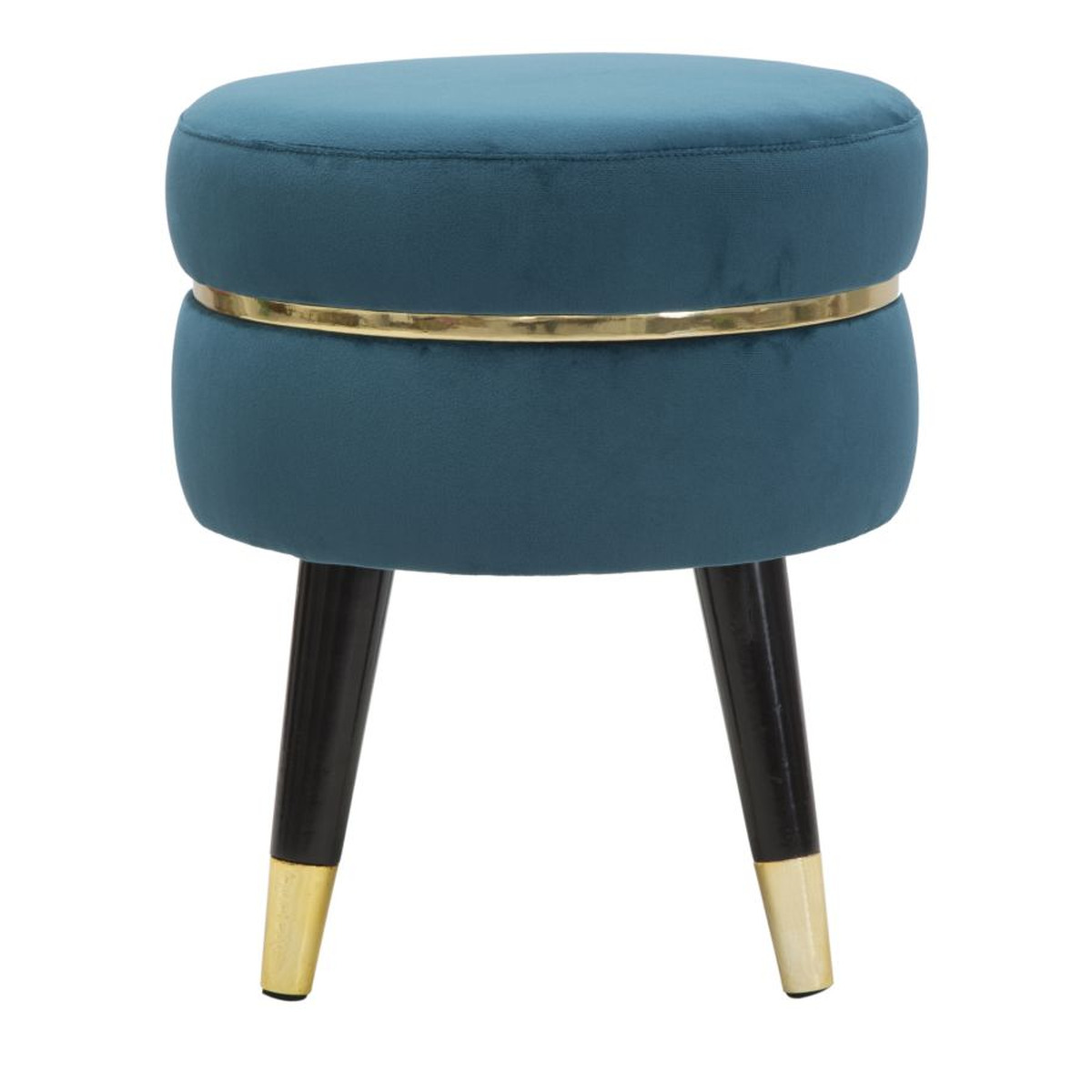 Kendra Home - Sgabello Basso VKH459, Ottanio, 35x35x40,5 cm