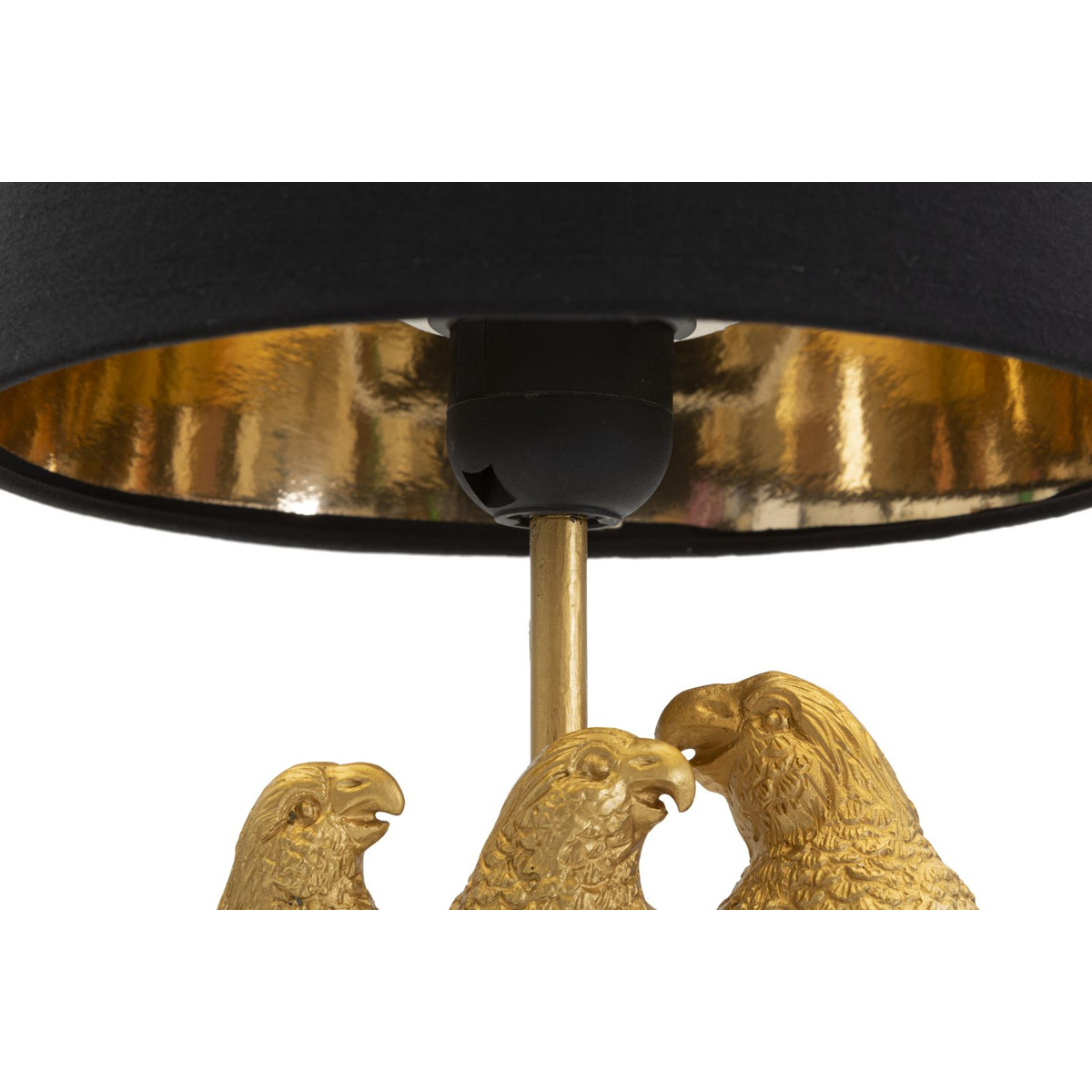 Kendra Home - Table Lamp Parrot 2, Black, 20x20x39 cm