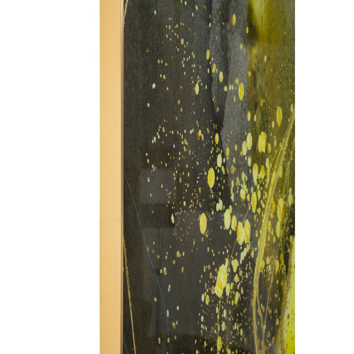 Kendra Home - Stampa su Tela Astratto 2, Multicolore, 120x3,5x80 cm