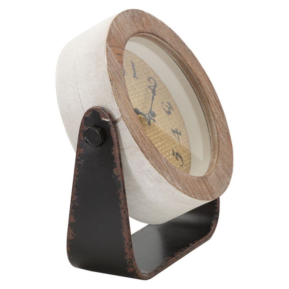 Kendra Home - Orologio da Parete VKH247, Marrone, 23,5x7x24 cm