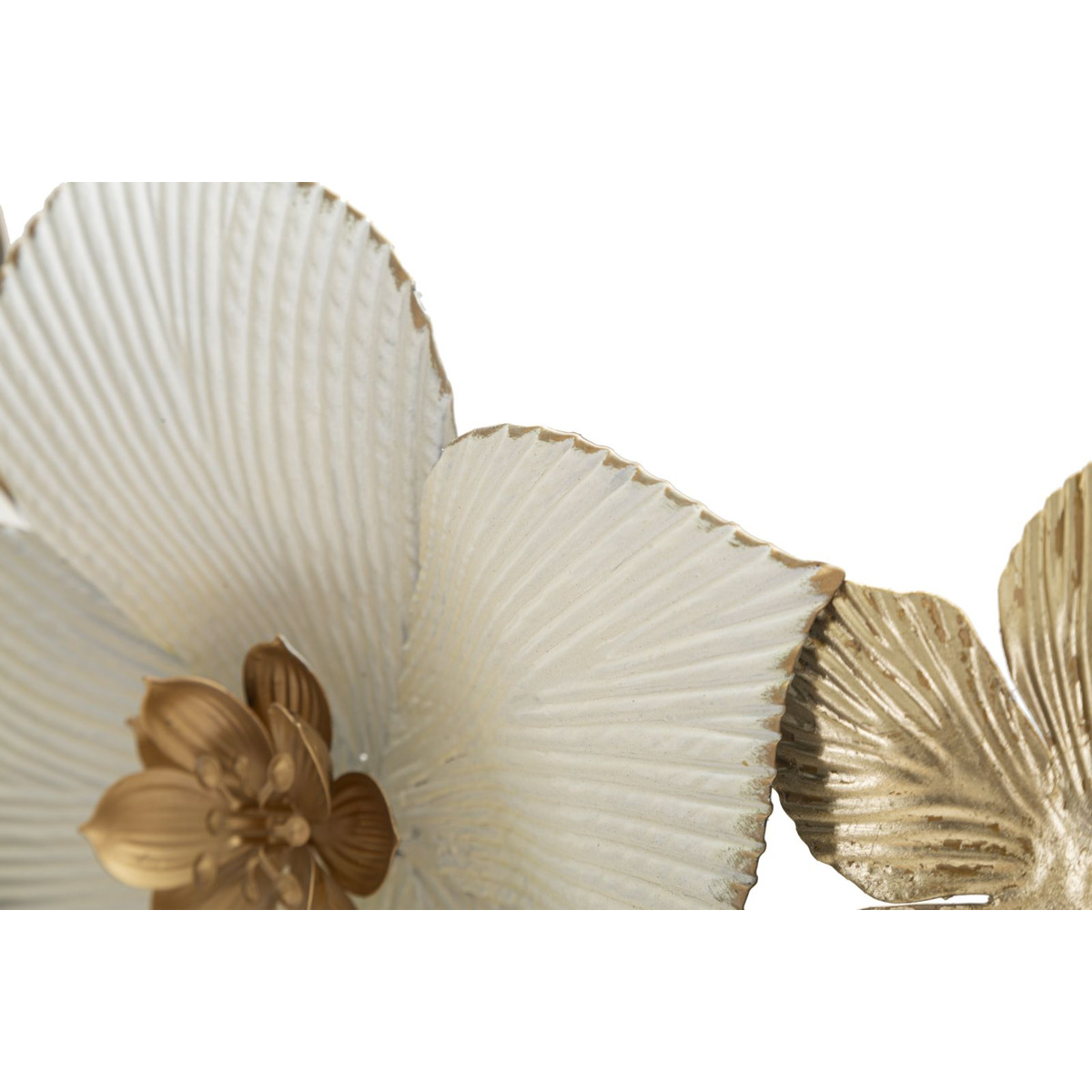 Kendra Home - Decorazione in Metallo 3D Fiori 9, Multicolore, 134,6x7,6x69,9 cm