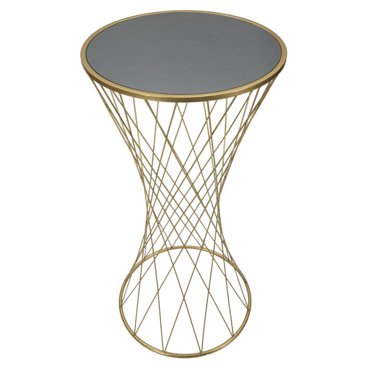 Kendra Home - Tavolo VKH586, Oro, 50x50x100 cm