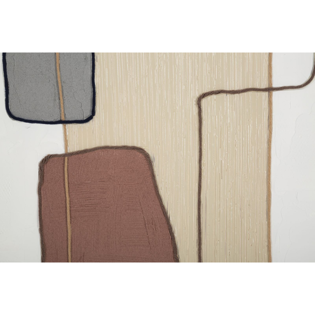 Kendra Home - Stampa su Tela Geometrico 24, Multicolore, 80x2,8x100 cm