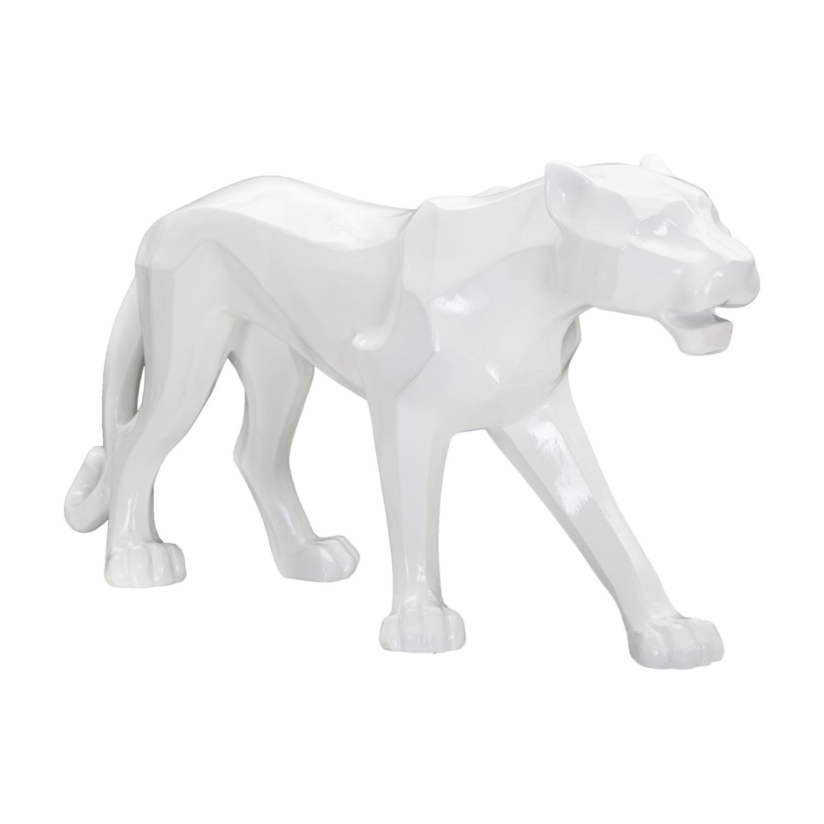 Kendra Home - Scultura VKH367, Bianco, 70x18x32,5 cm