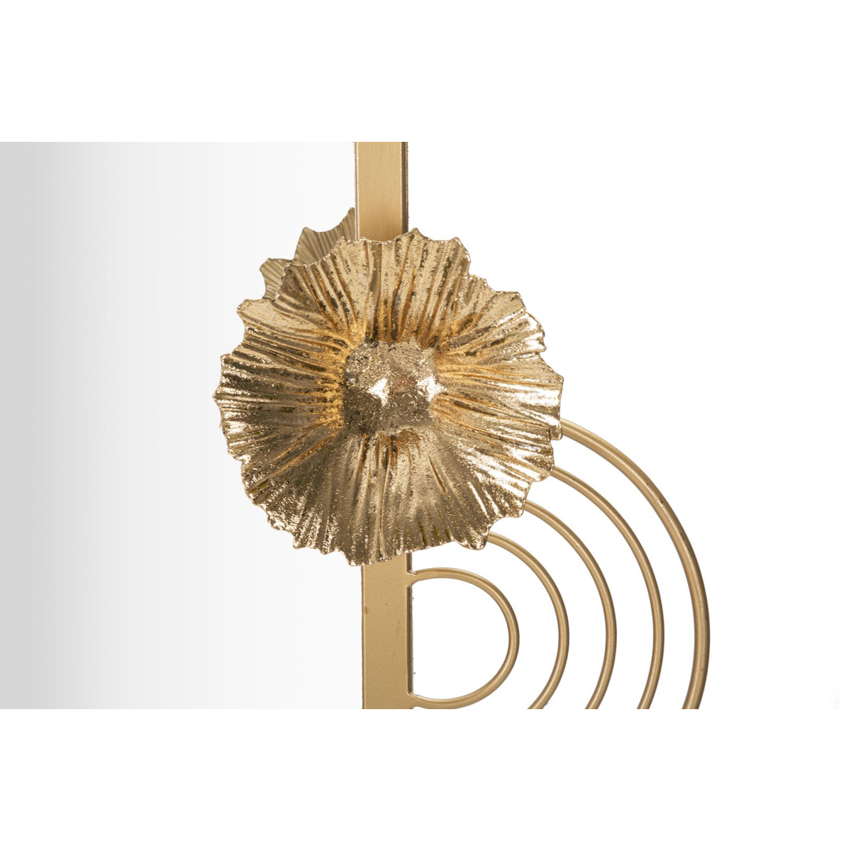 Kendra Home - Specchio con Cornice Fiori 57, Multicolore, 75x9,5x64,1 cm