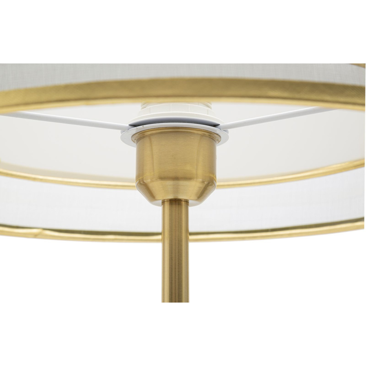 Kendra Home - Lampada da Terra VKH198, Bianco, 35x35x153 cm