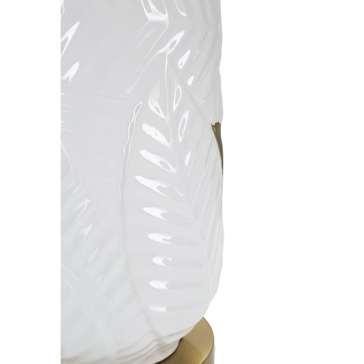 Kendra Home - Lampada da Tavolo VKH102, Bianco, 40x40x70 cm