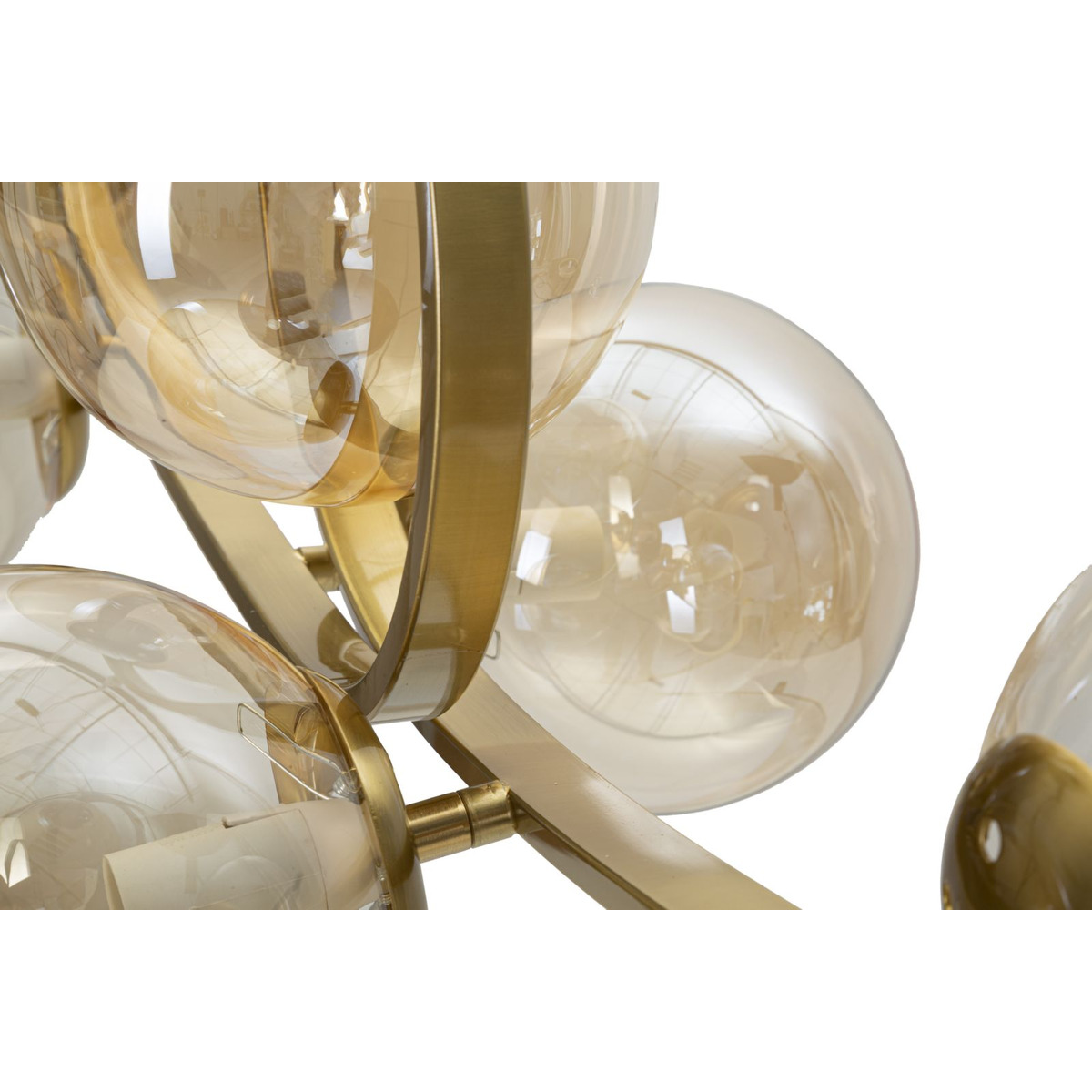 Kendra Home - Lampada a Sospensione VKH82, Oro, 115x36x30 cm