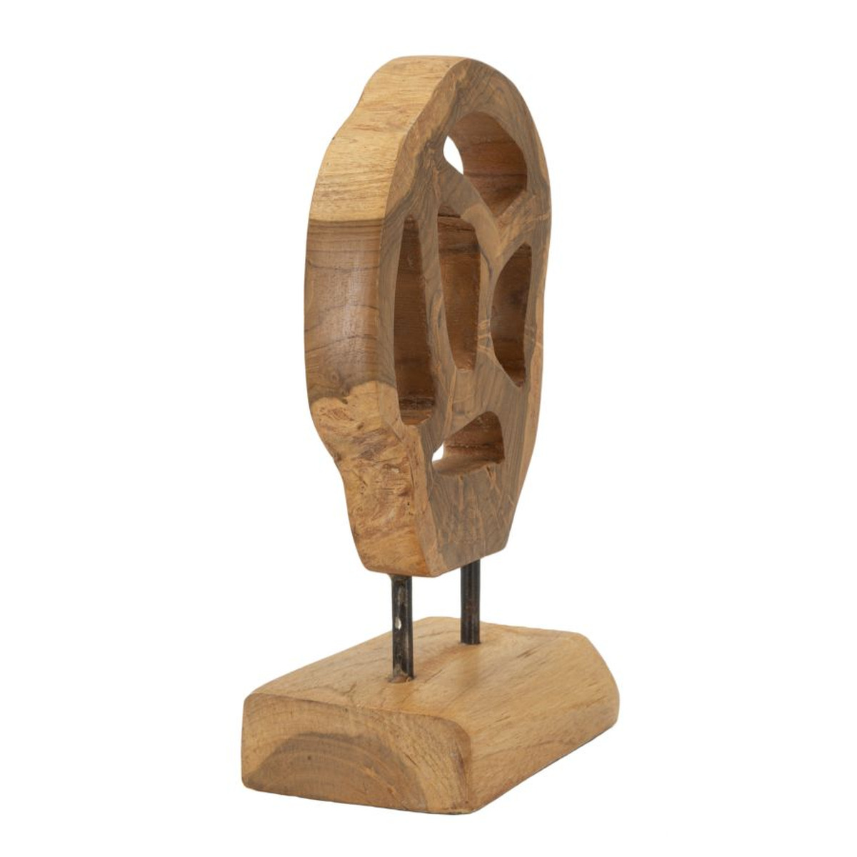 Kendra Home - Scultura Radice 6, Marrone, 18x10x27 cm