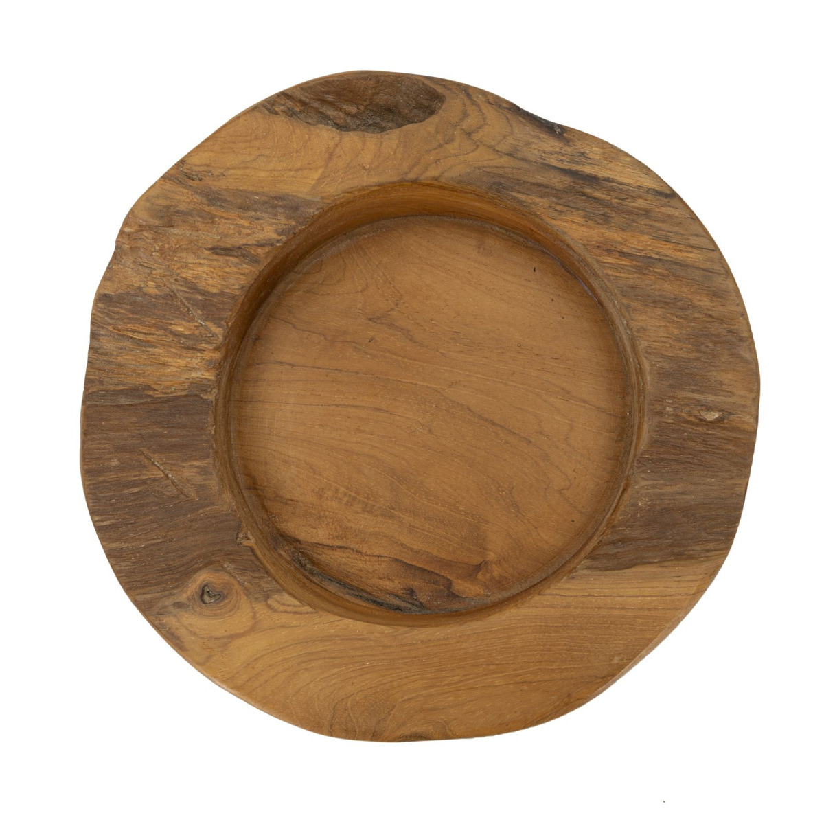 Kendra Home - Tray Natura 23, Brown, 20x20x6 cm