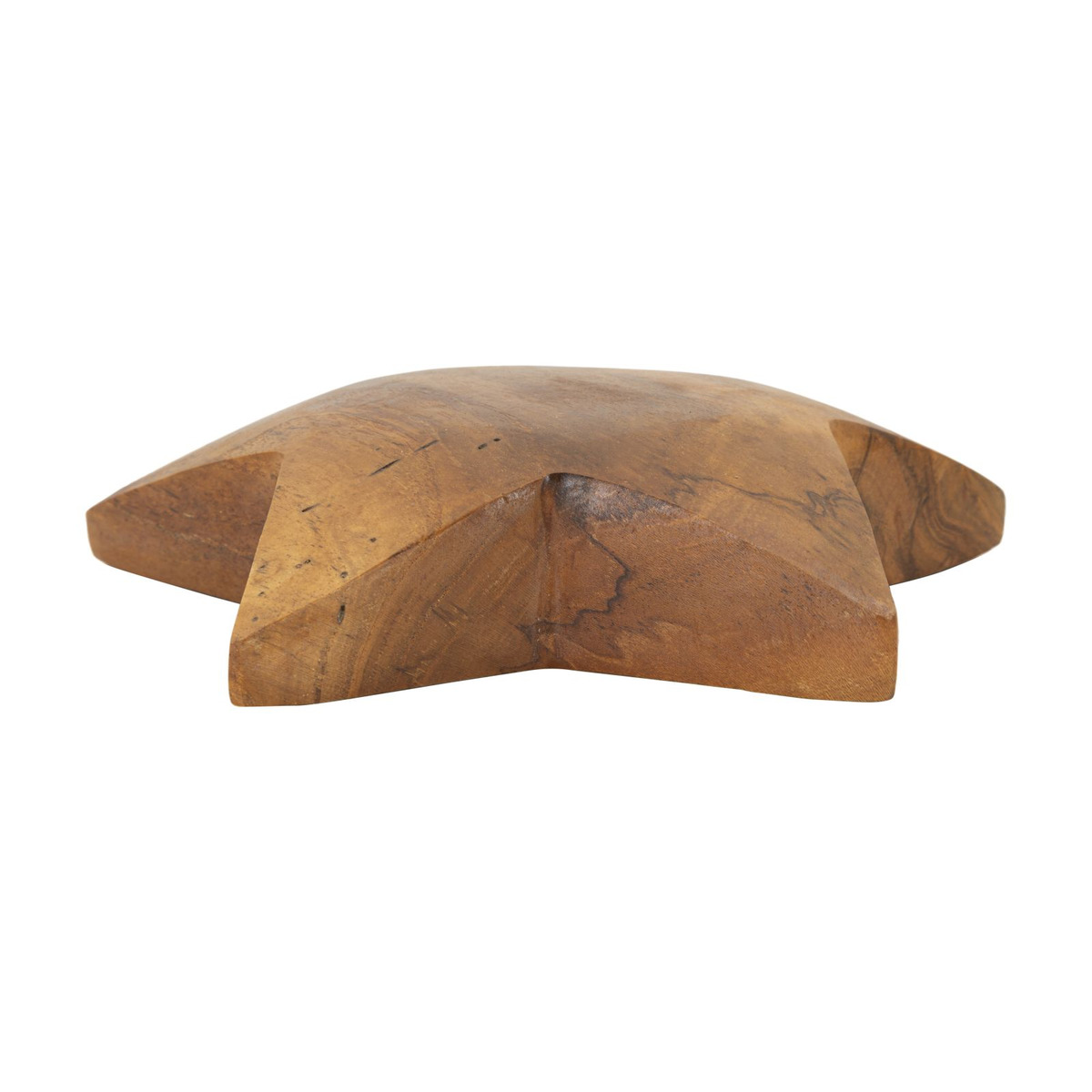 Kendra Home - Sculpture Star 1, Brown, 19x5x19 cm