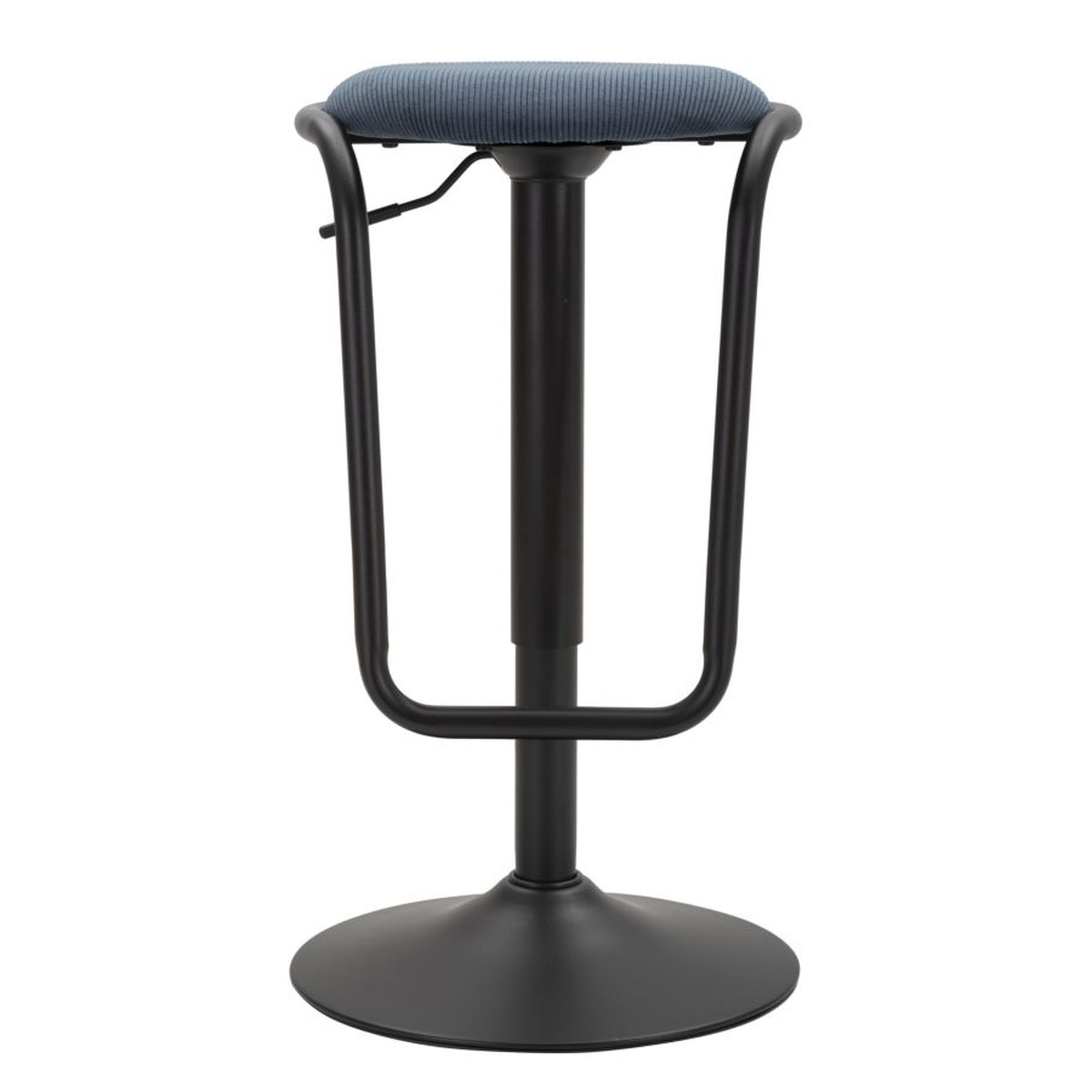 Kendra Home - Sgabello Alto VKH449, Blu, 41x41x61 cm