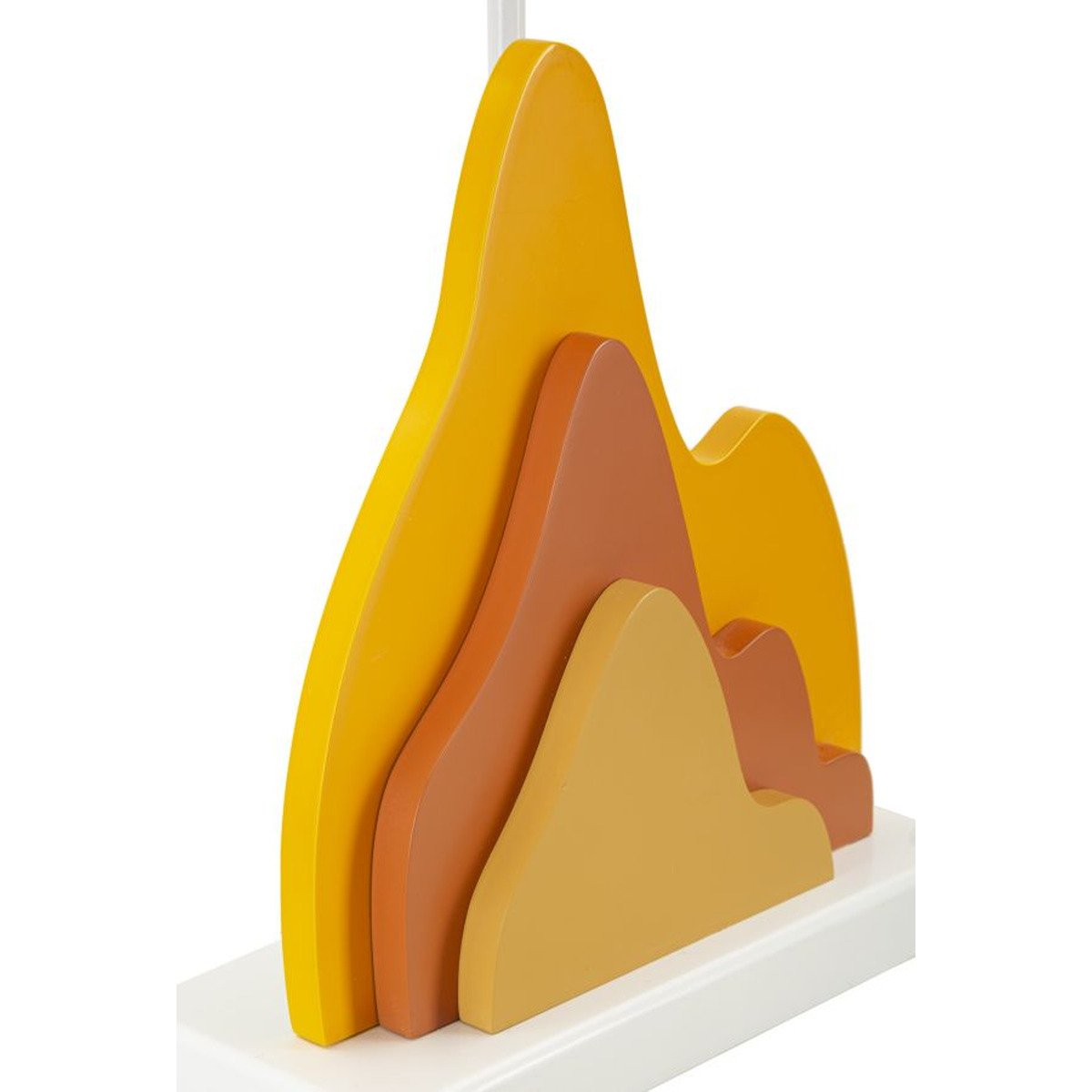 Kendra Home - Lampada da Tavolo VKH121, Arancione, 30x30x57 cm