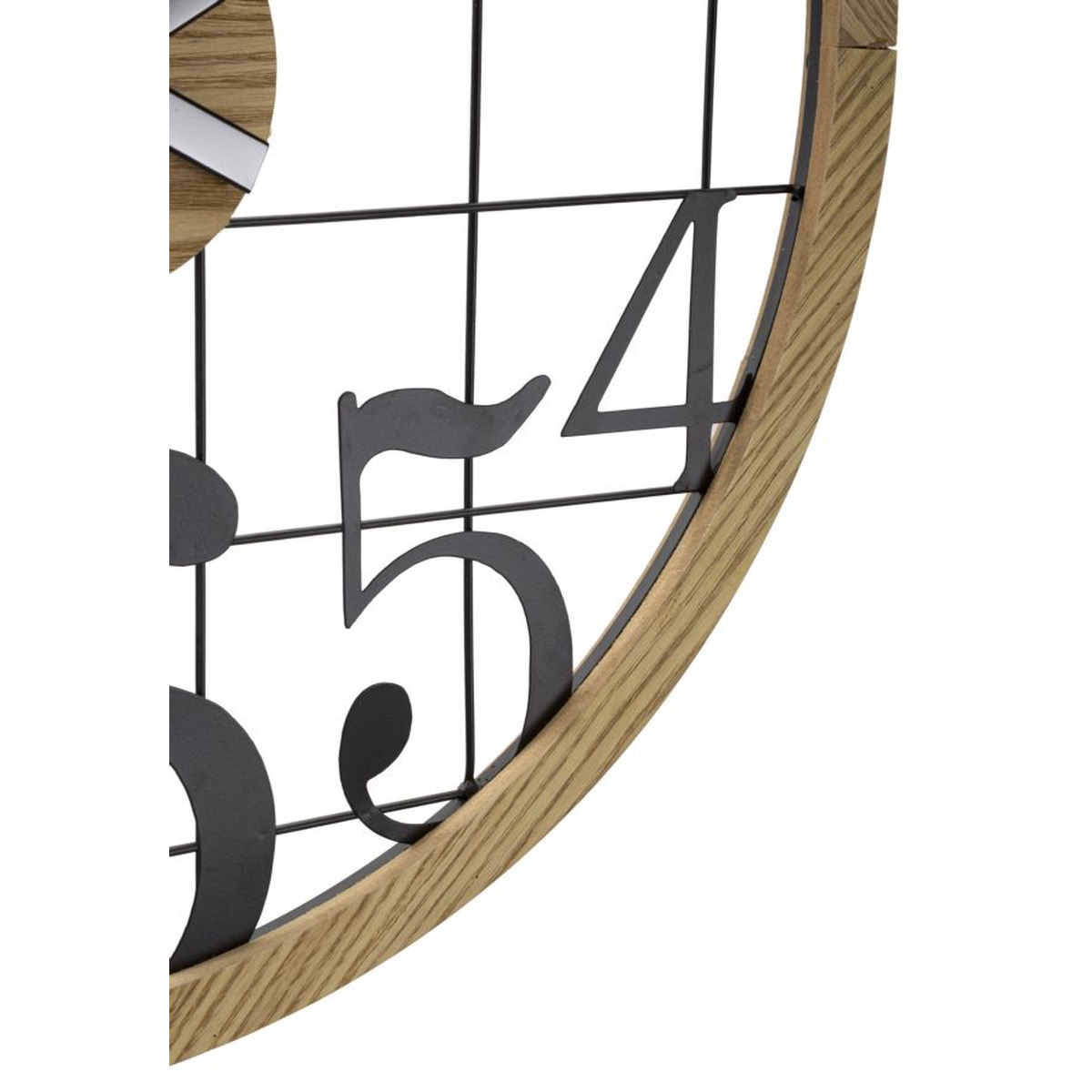 Kendra Home - Orologio da Parete VKH266, Marrone, 60x2,5x60 cm