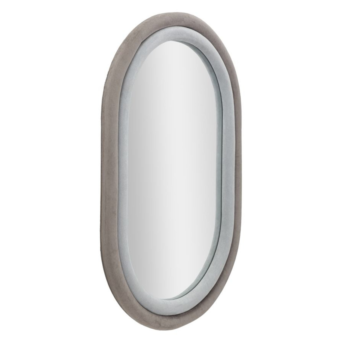 Kendra Home - Specchio con Cornice VKH468, Grigio, 60x4x90 cm