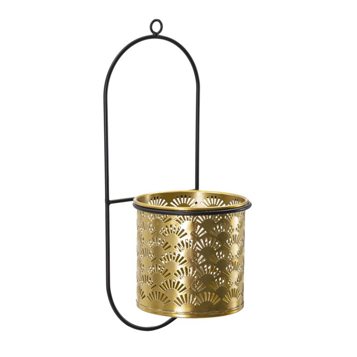 Kendra Home - Vaso per Piante VKH687, Oro, 14x14x37 cm