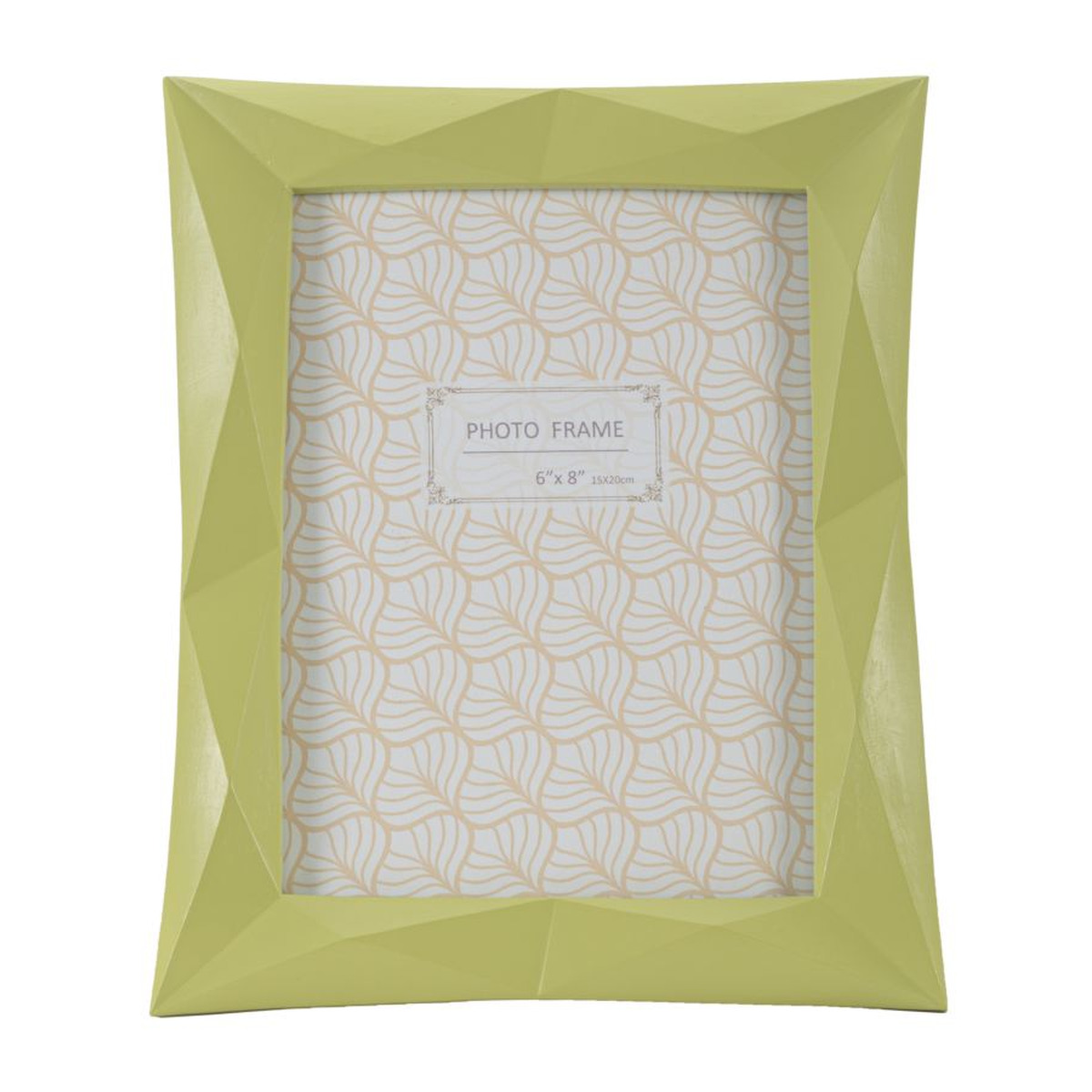 Kendra Home - Portafoto Olistic 46, Verde, 21,5x2,5x25,8 cm