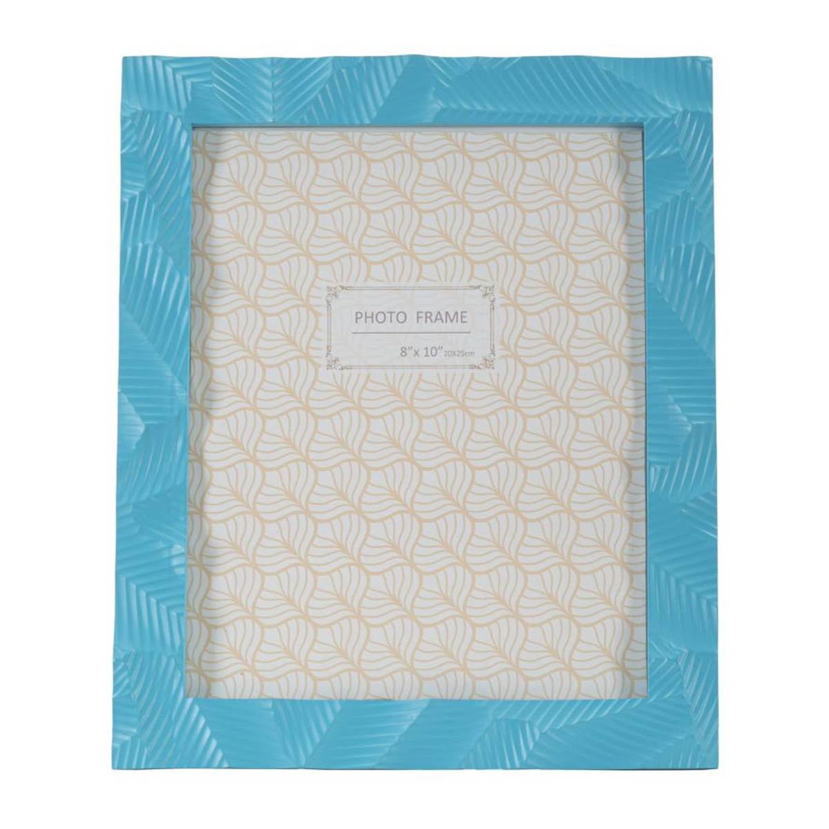 Kendra Home - Portafoto Olistic 26, Blu, 25x2x30 cm