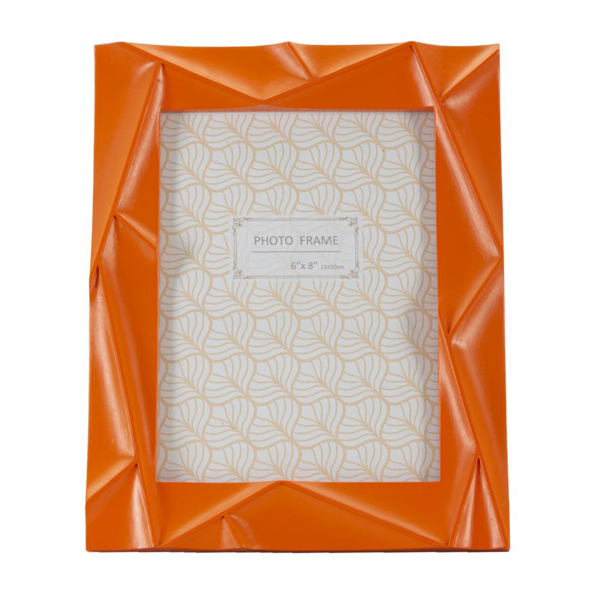 Kendra Home - Portafoto Olistic 33, Arancione, 20,8x2x26 cm