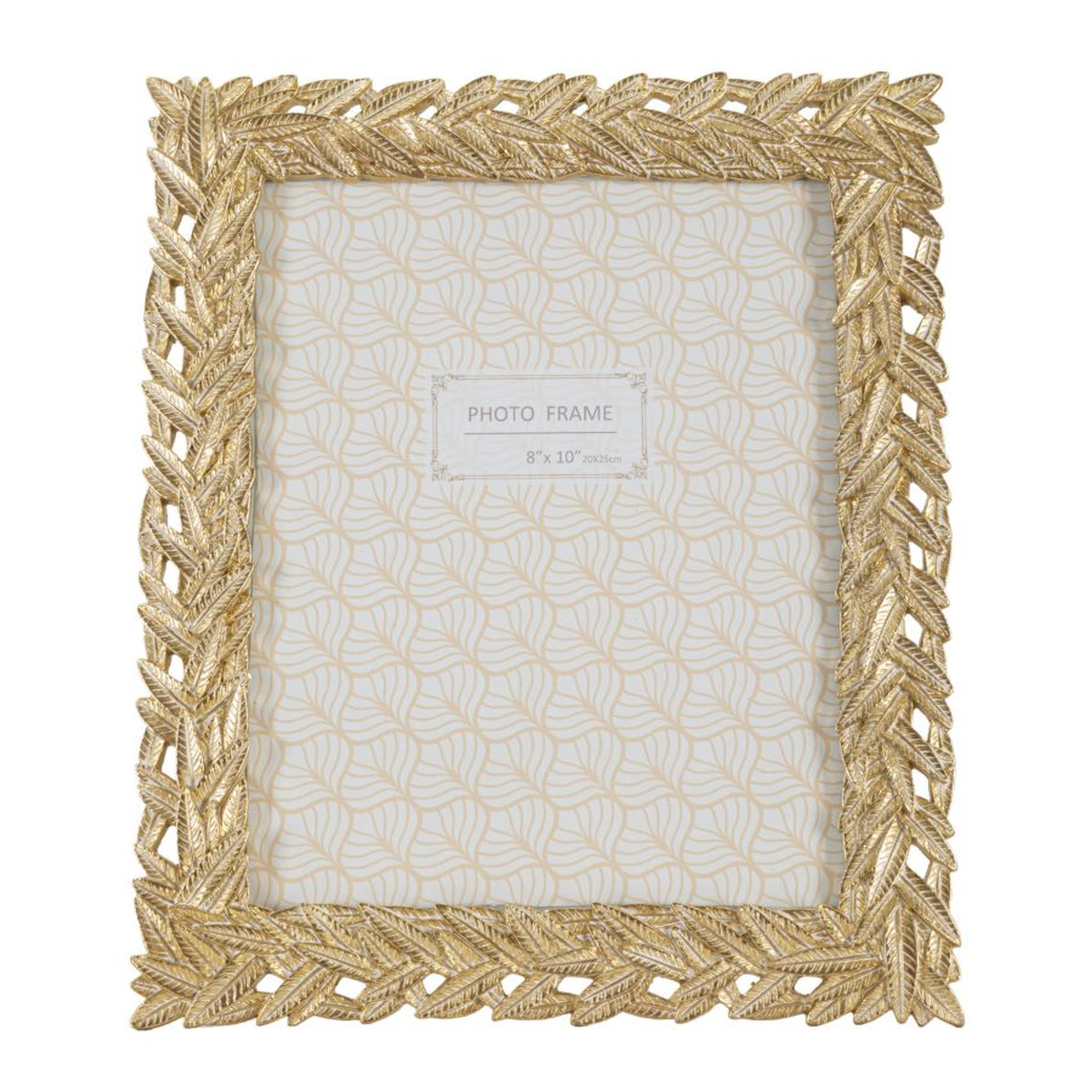 Kendra Home - Photo Frame Olistic 28, Gold, 26,7x1,8x31,8 cm
