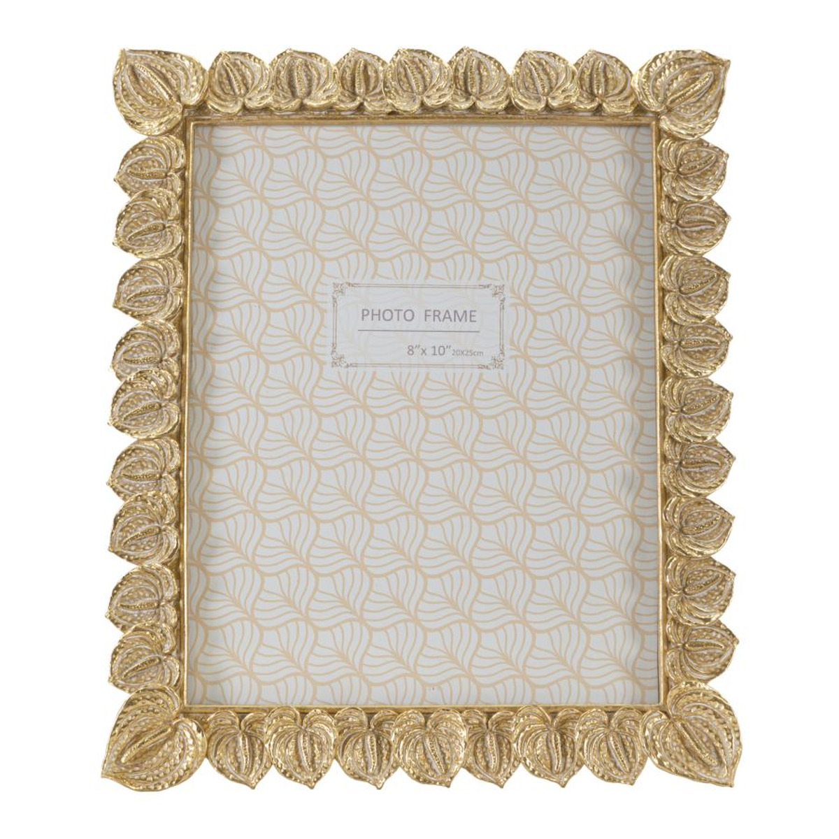 Kendra Home - Portafoto Olistic 29, Oro, 26x2x31 cm