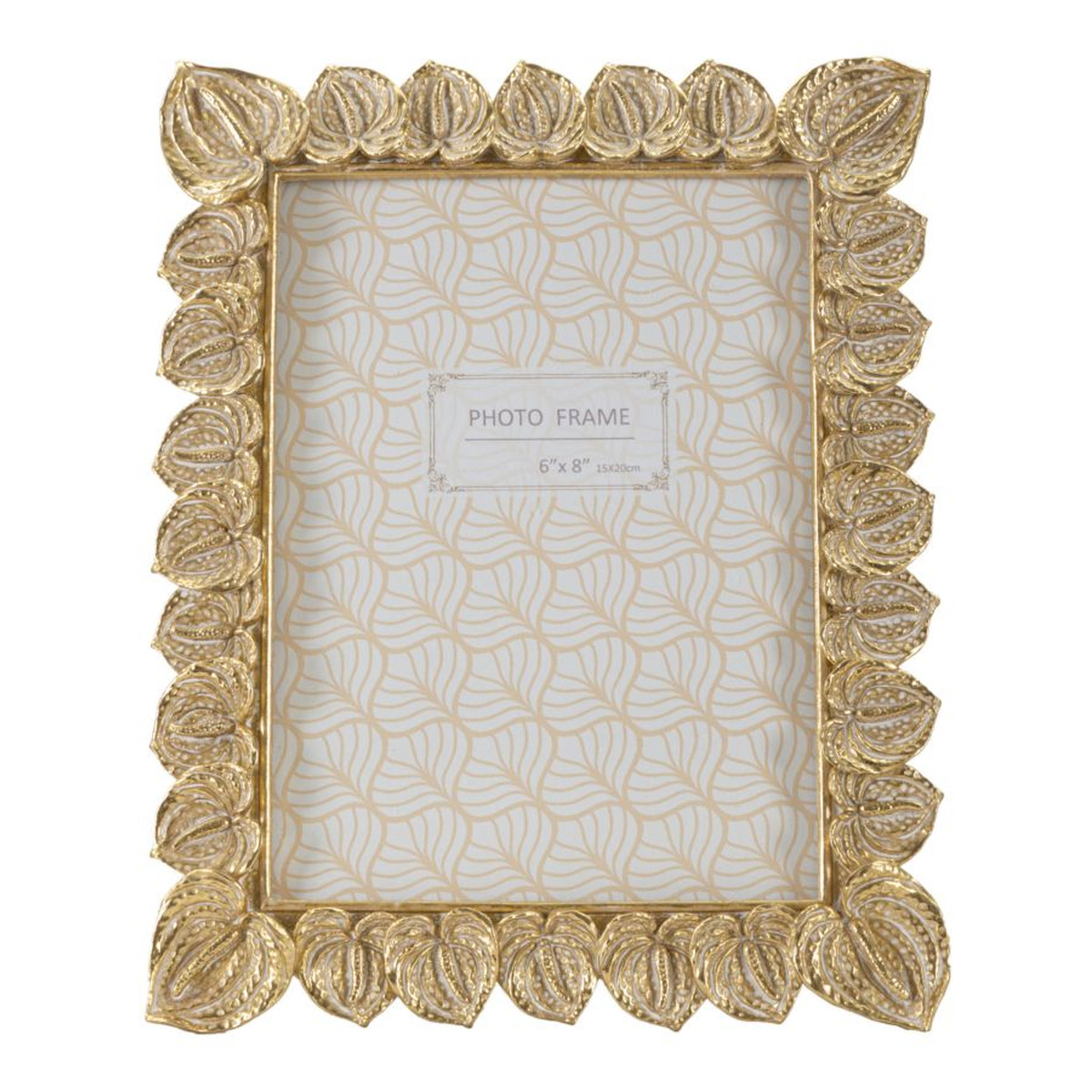 Kendra Home - Photo Frame Olistic 56, Gold, 20,5x2x26 cm