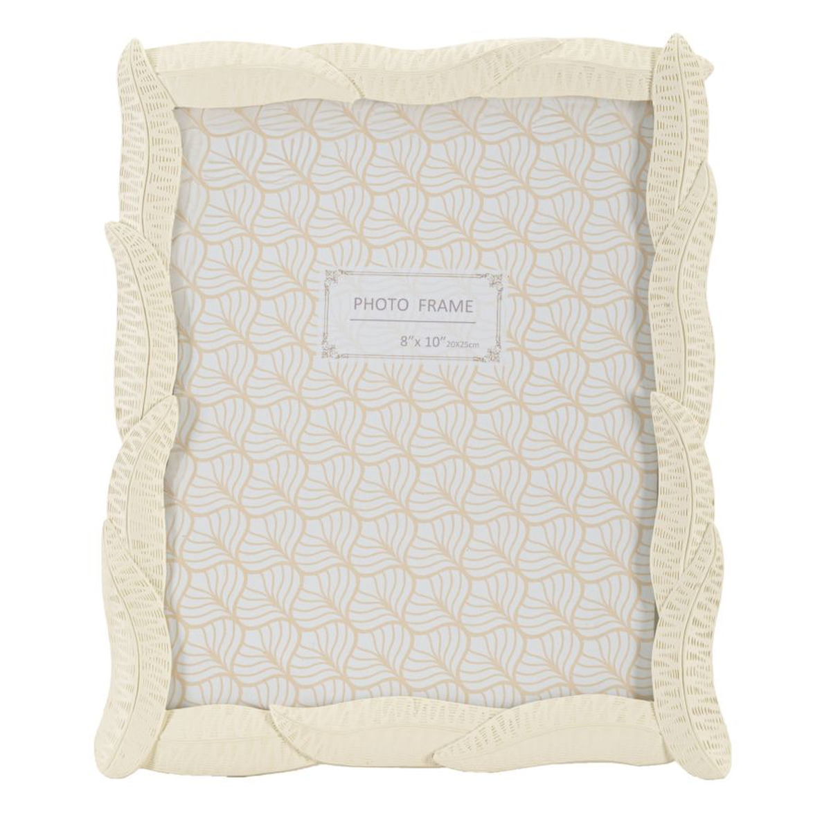 Kendra Home - Portafoto Olistic 36, Beige, 25x2x30 cm