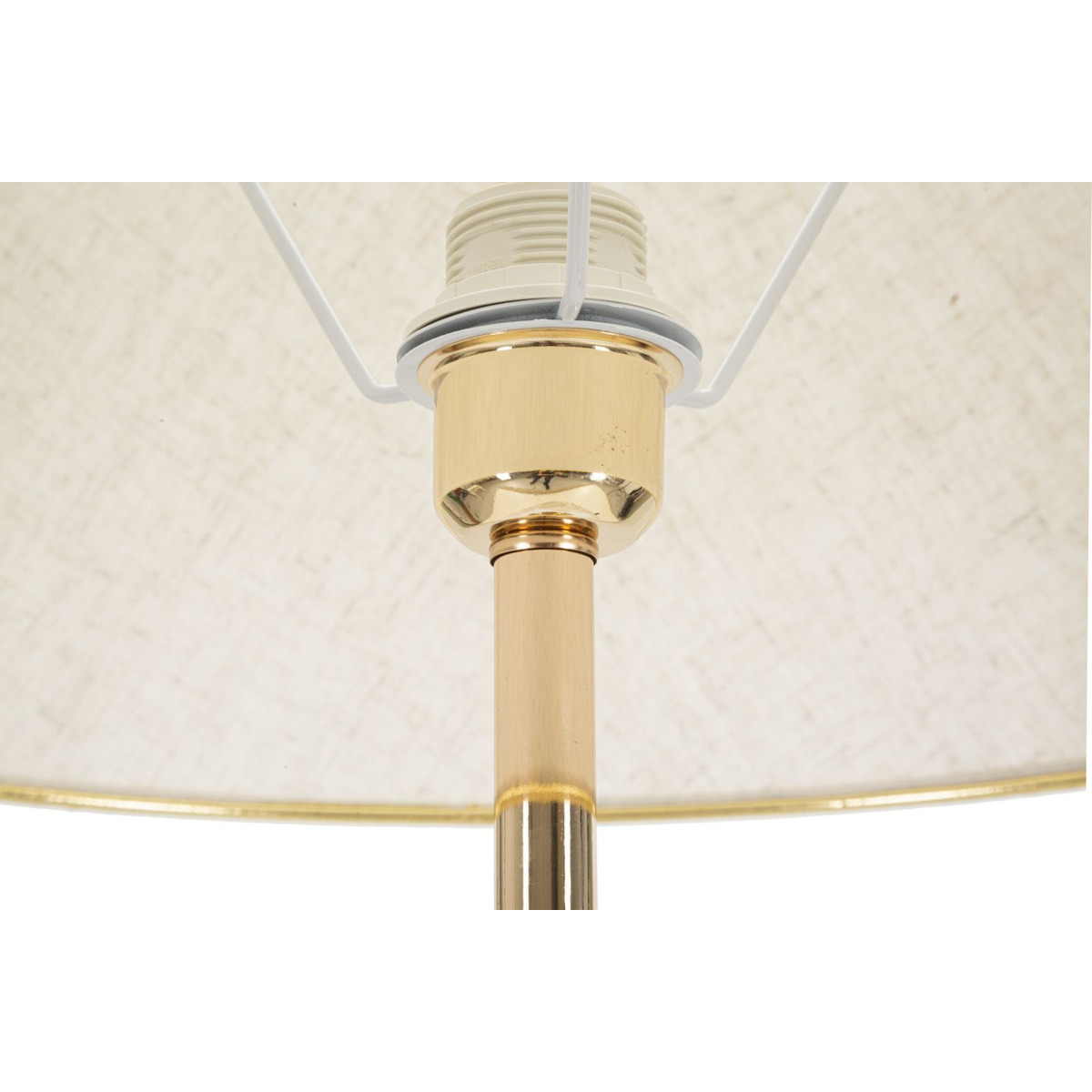 Kendra Home - Lampada da Terra VKH212, Oro, 45x45x165 cm