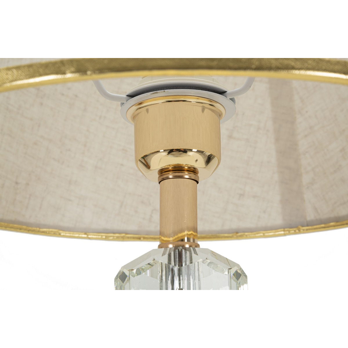 Kendra Home - Lampada da Tavolo VKH154, Oro, 30x30x52,5 cm