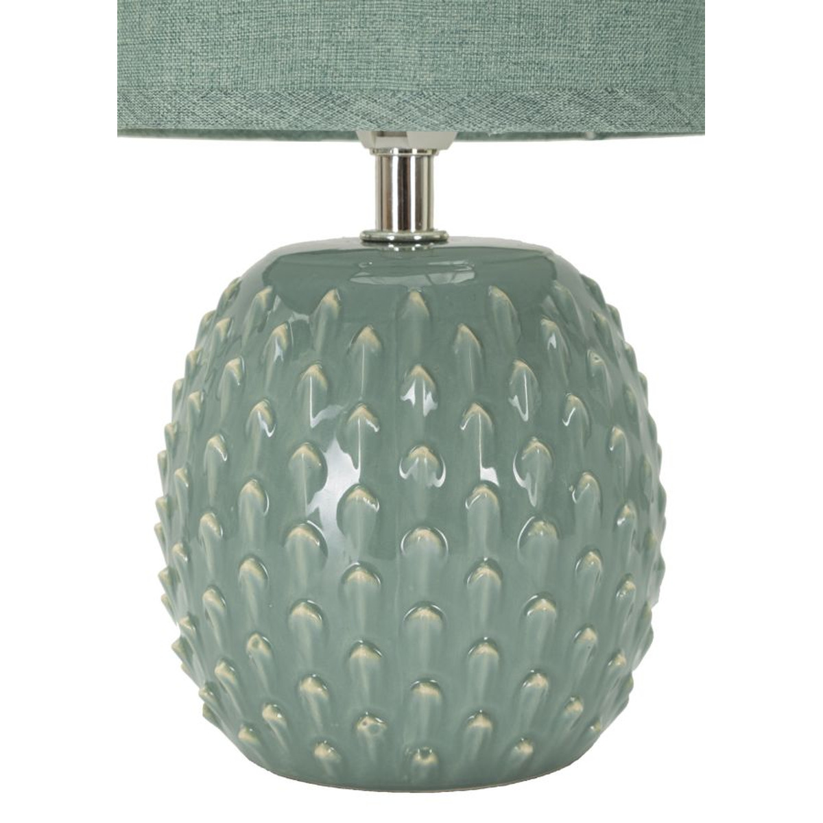 Kendra Home - Lampada da Tavolo VKH99, Blu, 14x14x27 cm