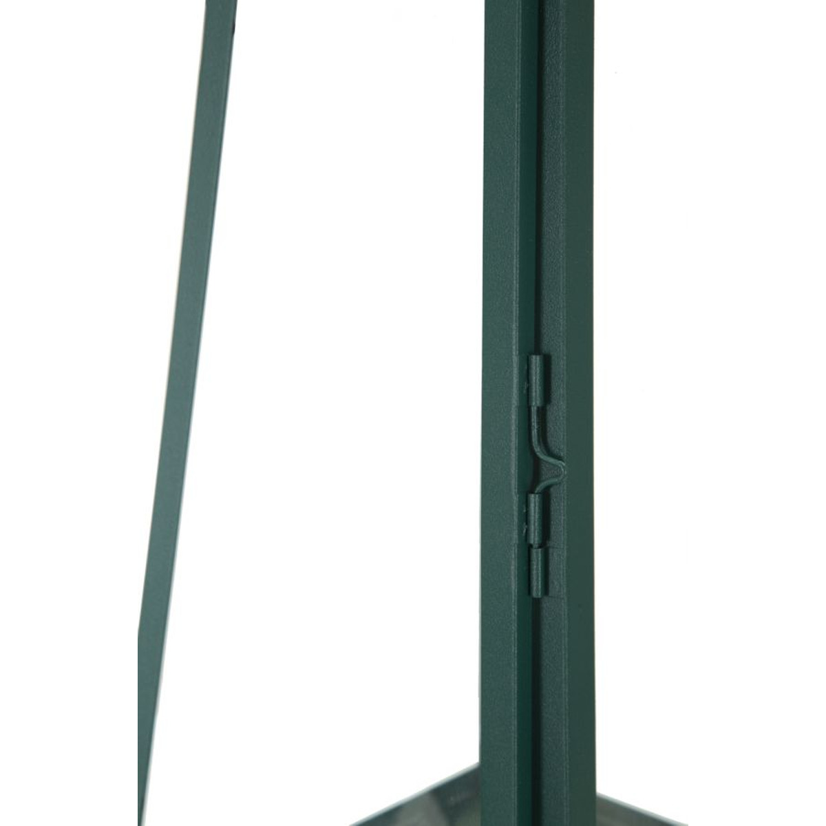 Kendra Home - Lanterna Genofeffa, Verde, 25x25x57 cm