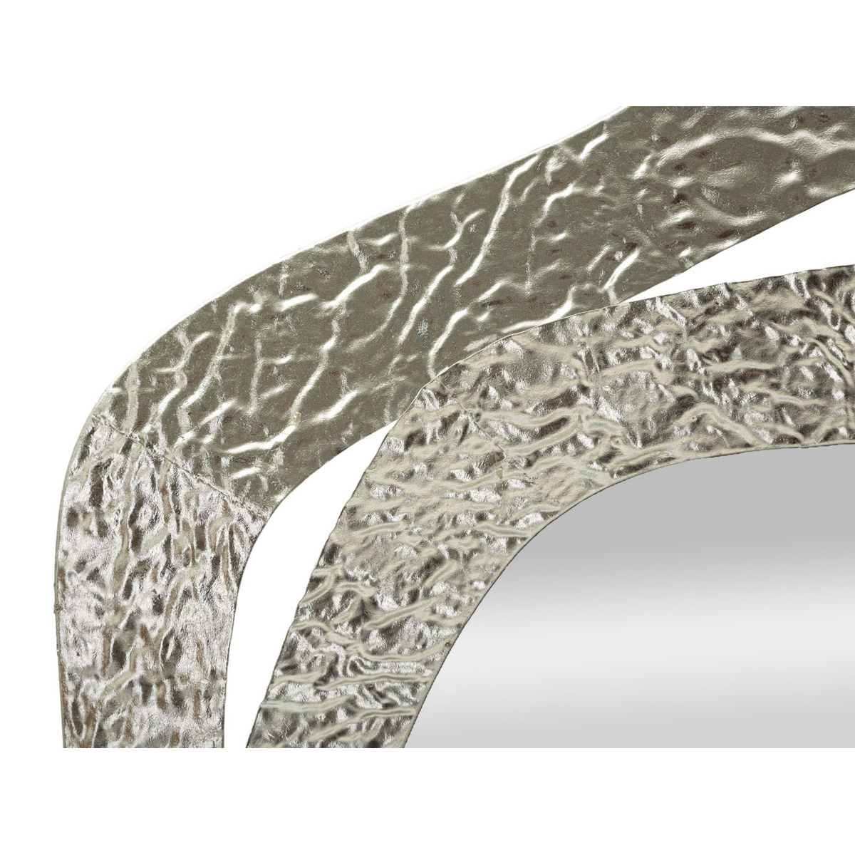 Kendra Home - Specchio con Cornice VKH509, Argento, 66x6x75 cm