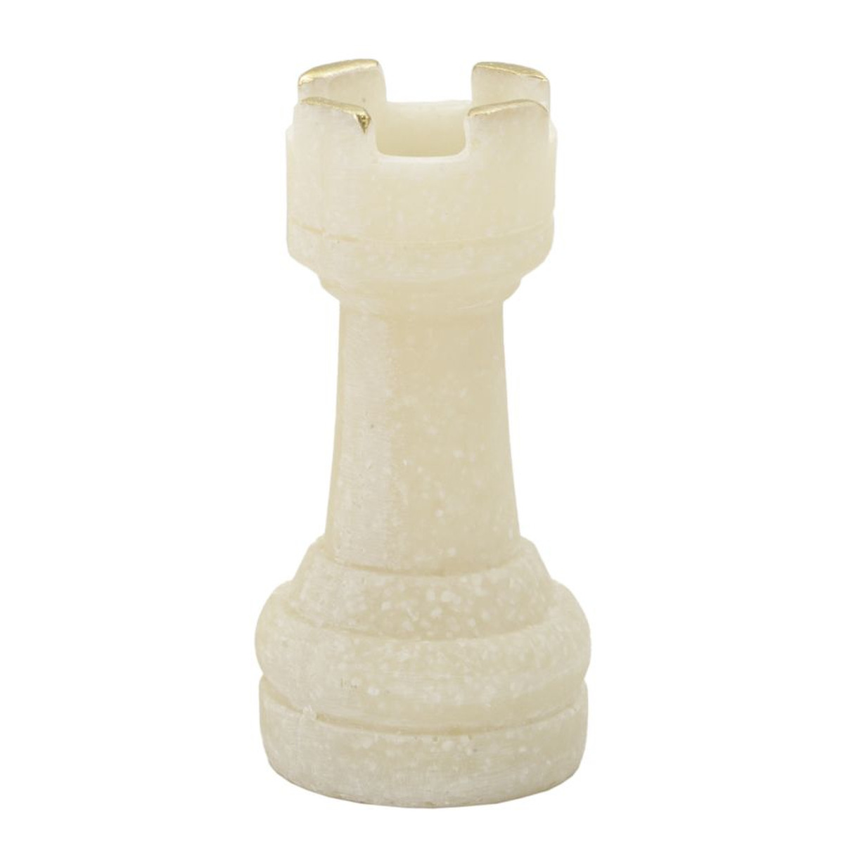 Kendra Home - Sculpture Chess 6, White, 4,4x4,4x10,3 cm